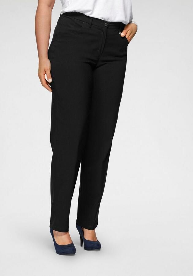 KjBRAND Stretchbroek Babsie Bengaline: prettige bovenbeenwijdte - Foto 2