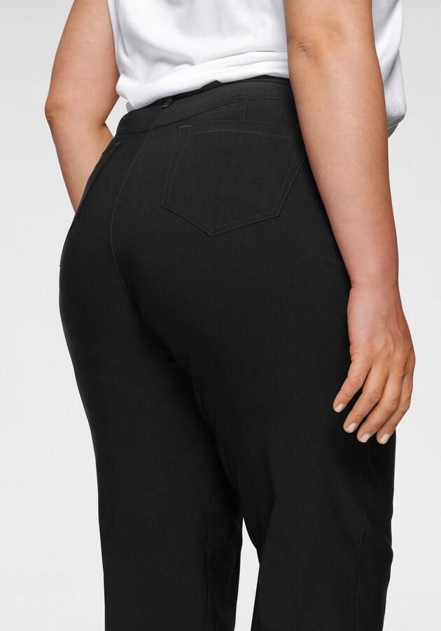 KjBRAND Stretchbroek Babsie Bengaline: prettige bovenbeenwijdte - Foto 4