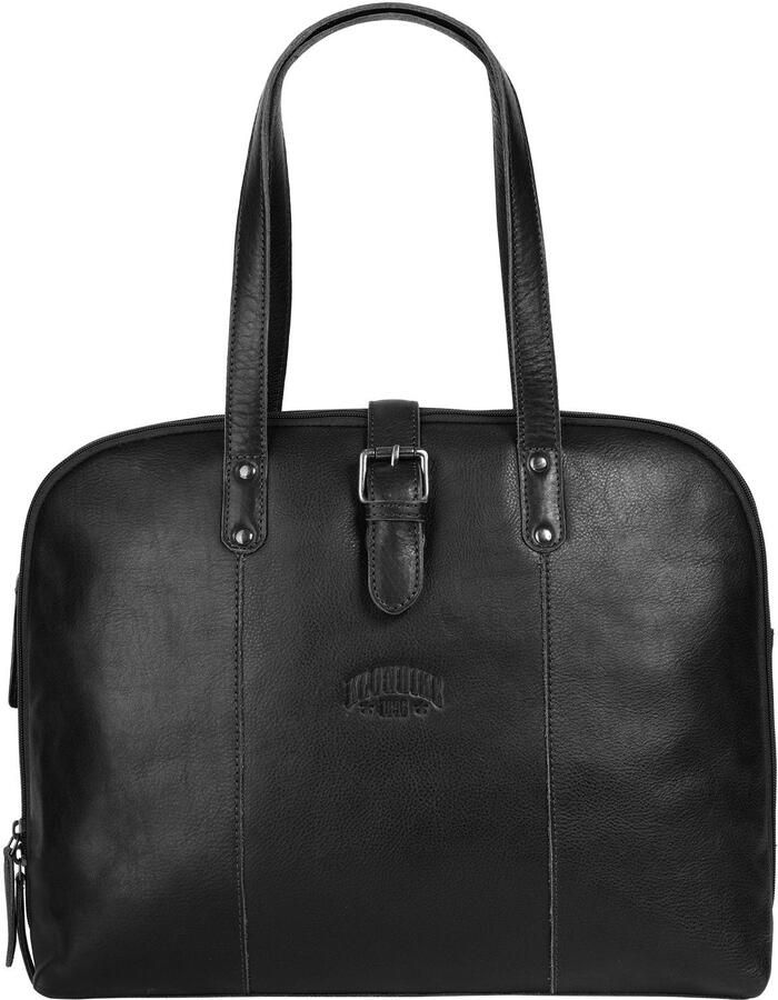 Klondike 1896 Aktetas echt leder - Foto 6