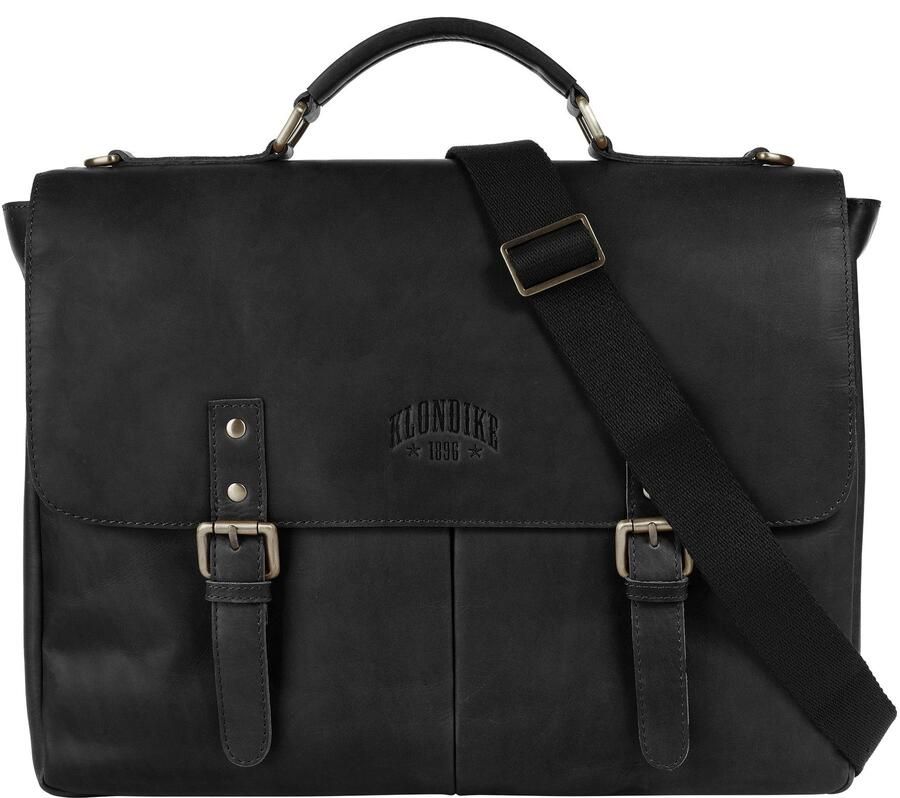 Klondike 1896 Aktetas echt leder - Foto 5