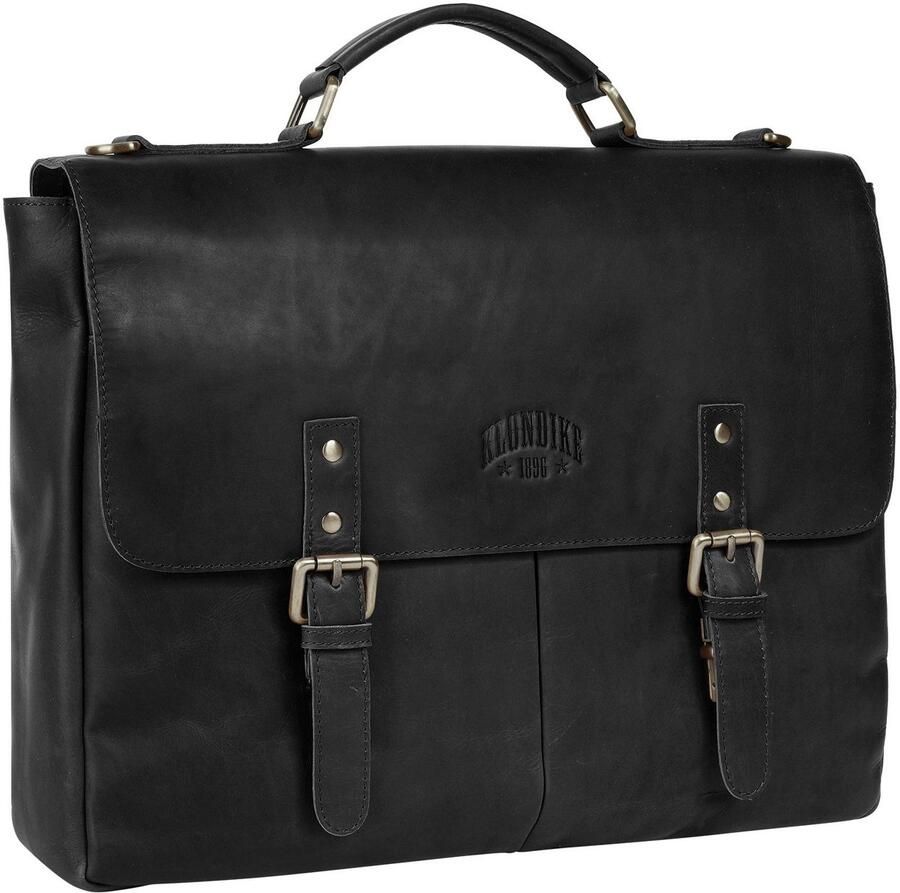 Klondike 1896 Aktetas echt leder
