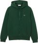 Lacoste Klassieke pasvorm color block hoodie met kangoeroezak Green Heren - Thumbnail 1