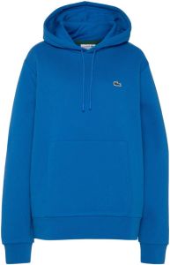 Lacoste Milieuvriendelijke Hooded Jogger Sweatshirt Blauw