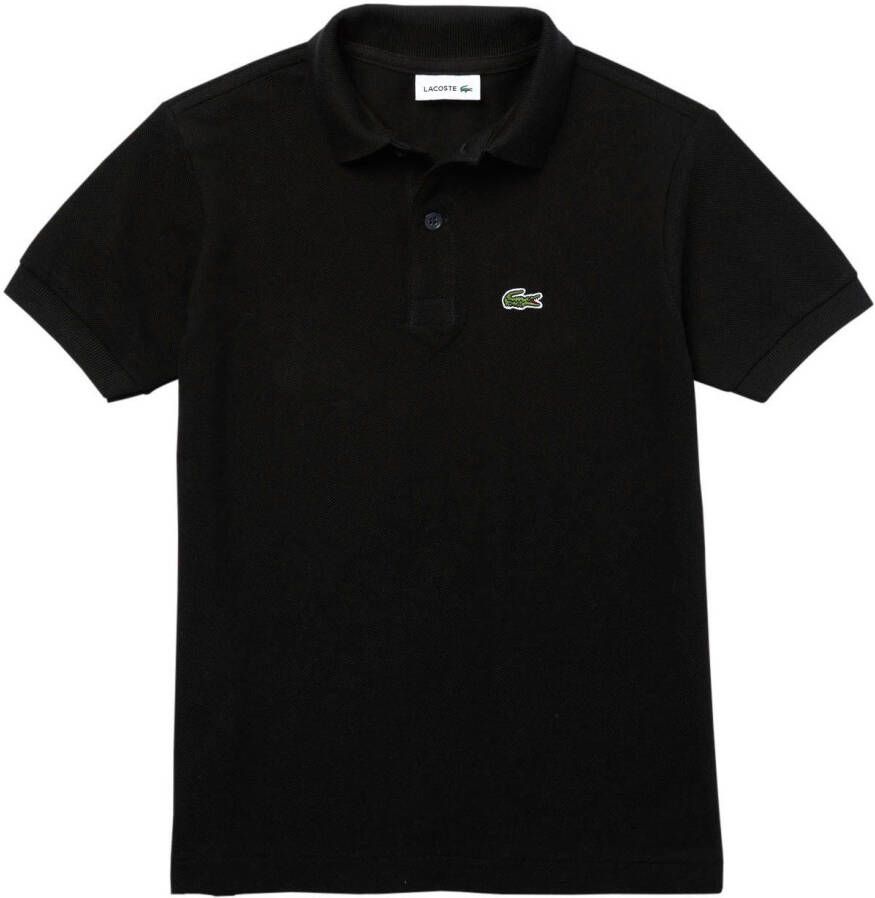 Lacoste Poloshirt groen Zwart Katoen Polokraag Logo 140