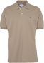Lacoste Regular Fit Stretch Organisch Katoen Bruine Polo Brown Heren - Thumbnail 1
