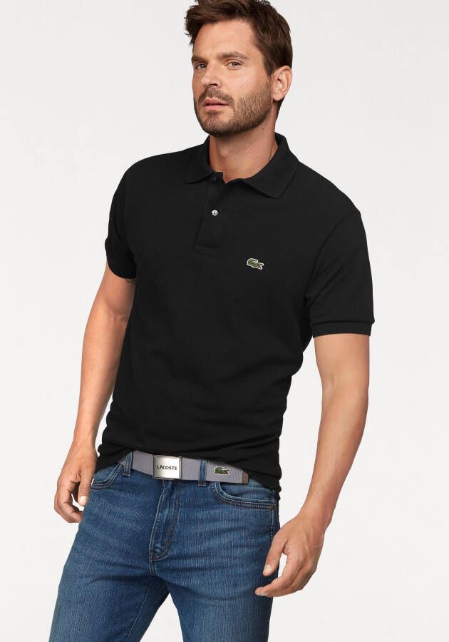 Lacoste Poloshirt met knopen in parelmoer-look (1-delig)