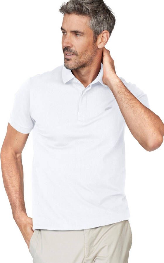 Lacoste Poloshirt Paris met verborgen knoopsluiting (1-delig)