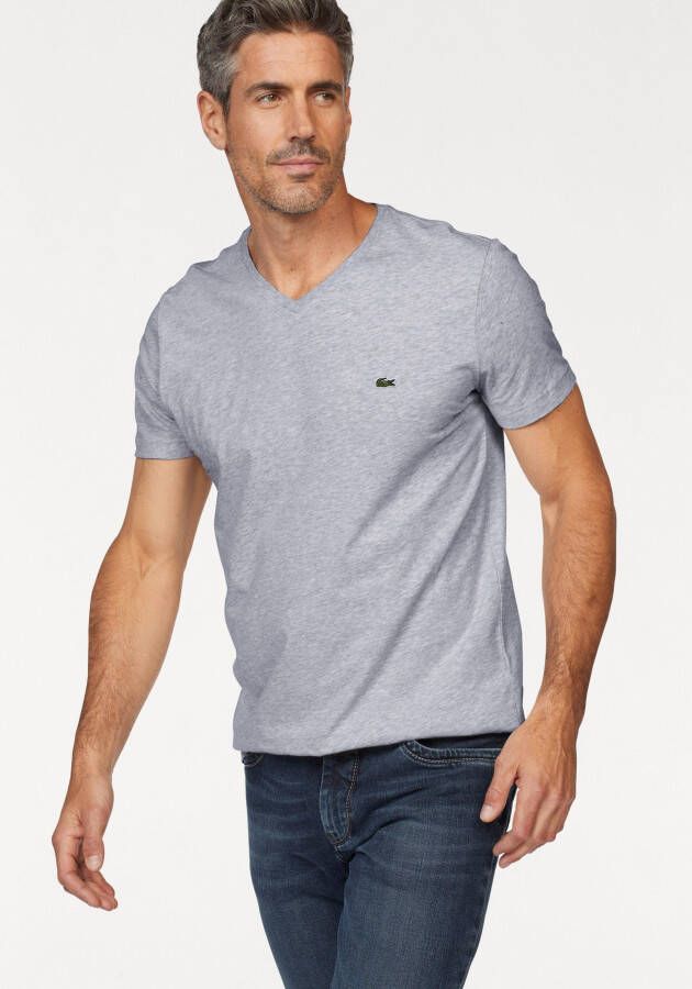 Lacoste Regular fit T-shirt met V-hals