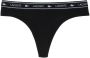 Lacoste Katoenen Tanga voor Vrouwen Black Dames - Thumbnail 1