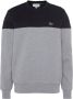 Lacoste Sweatshirt met labelprint model 'COLOUR BLOCK CREW' - Thumbnail 1