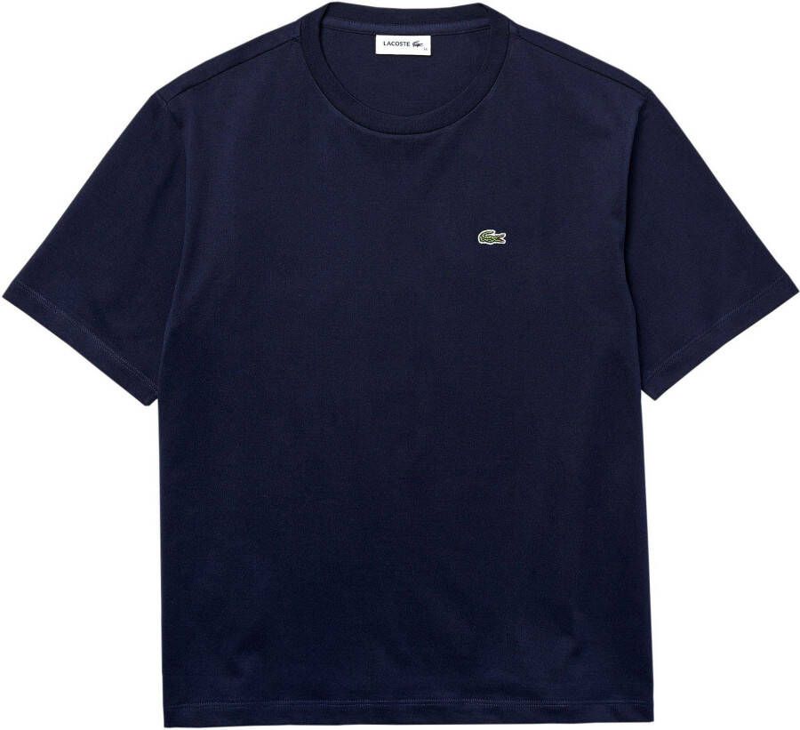 Lacoste T-shirt met -logo op borsthoogte (1-delig)