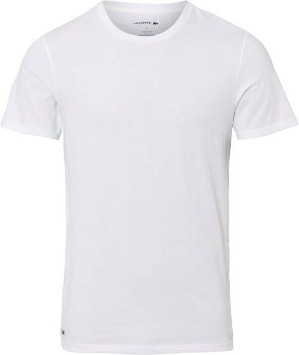 Lacoste Slim fit T-shirt van katoen in set van 3 stuks