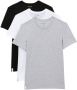 Lacoste Slim fit T-shirt van katoen in set van 3 stuks - Thumbnail 2