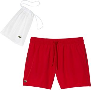 Lacoste Training Shorts Rood Heren