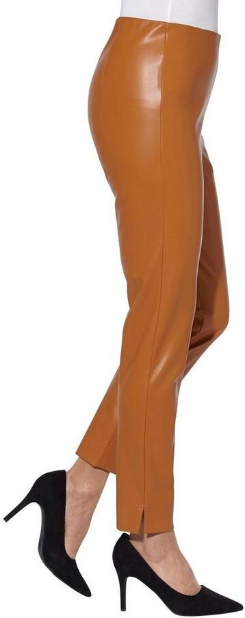 Lady Imitatieleren broek - Foto 2