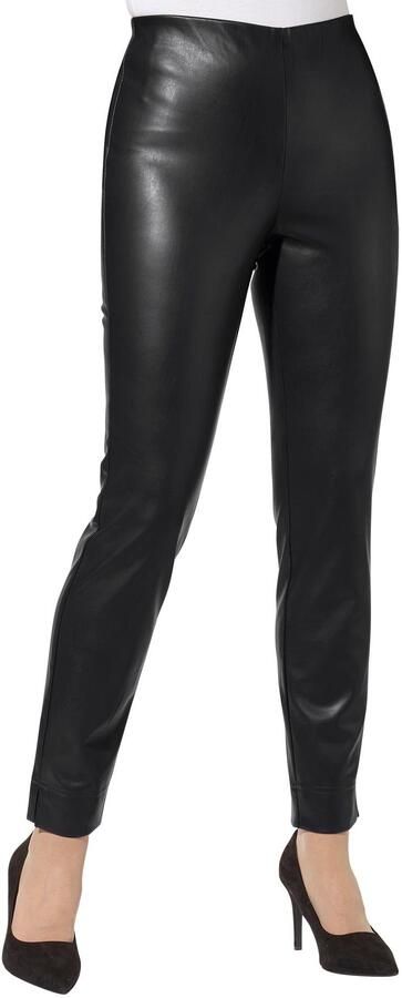 Lady Imitatieleren broek - Foto 4