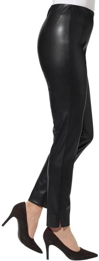 Lady Imitatieleren broek - Foto 2