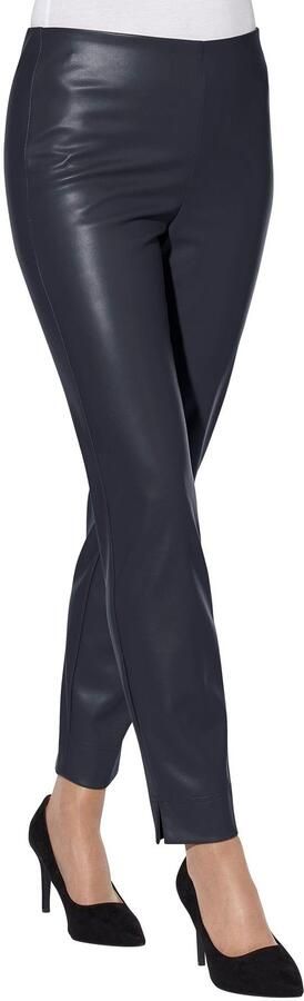 Lady Imitatieleren broek - Foto 4