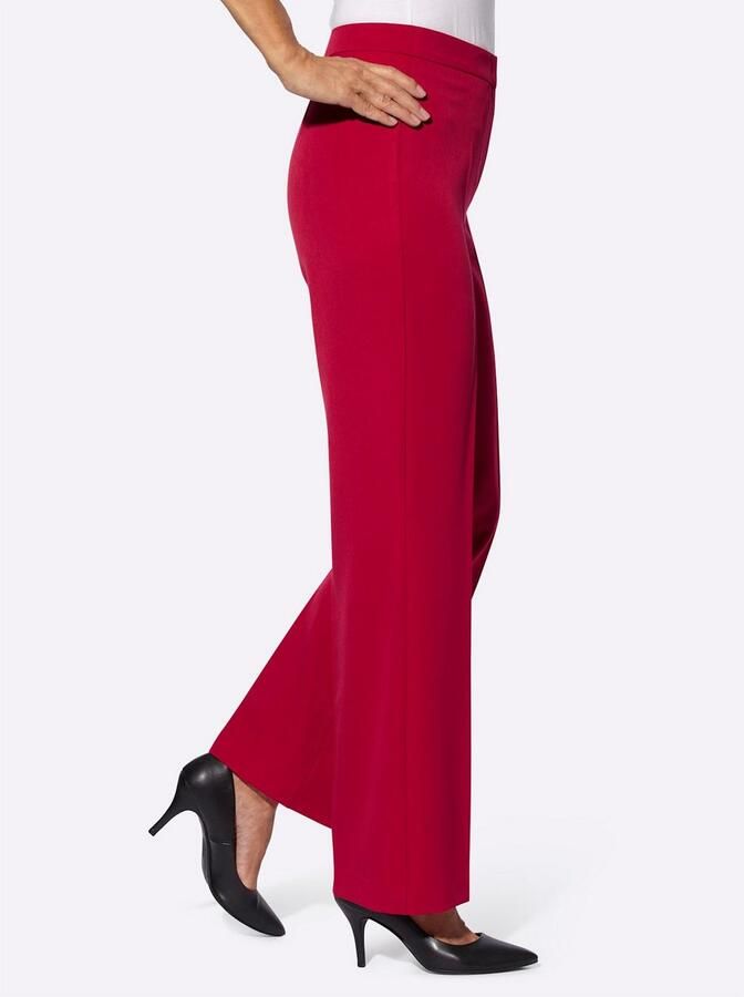Lady Pantalon met vouw