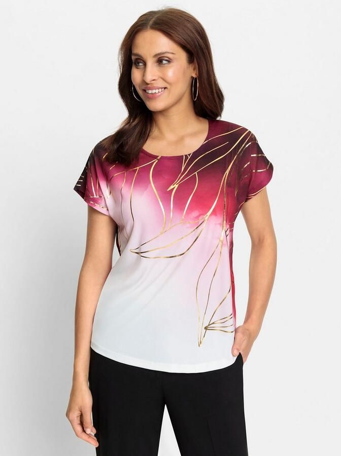 Lady Shirt met korte mouwen Shirt (1-delig)