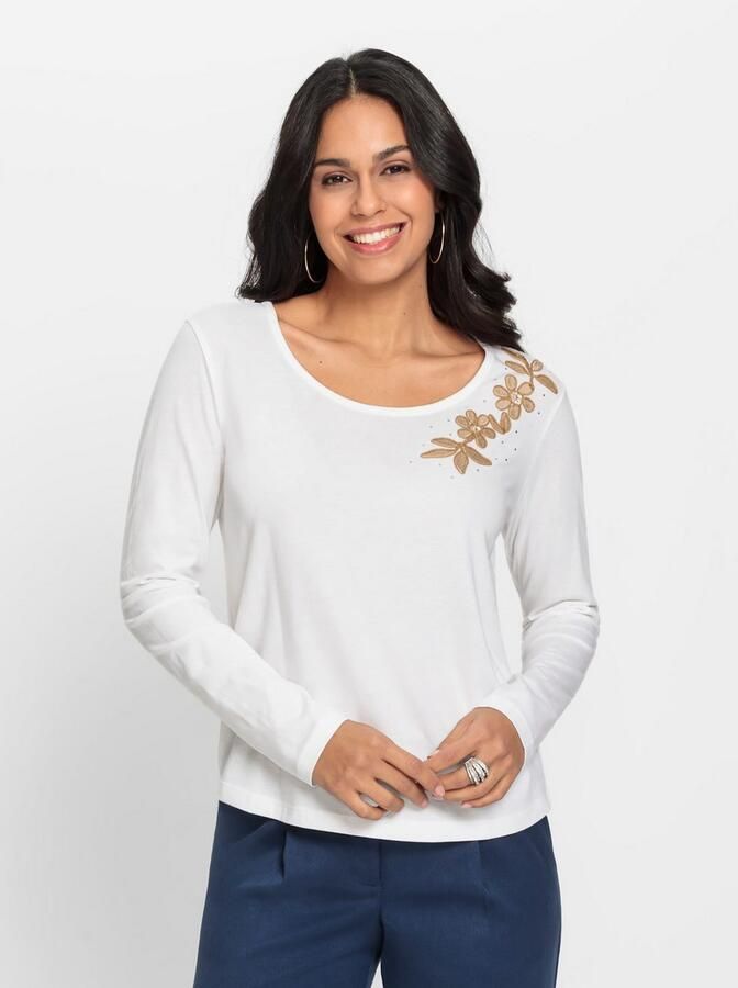 Lady Shirt met lange mouwen Shirt (1-delig)