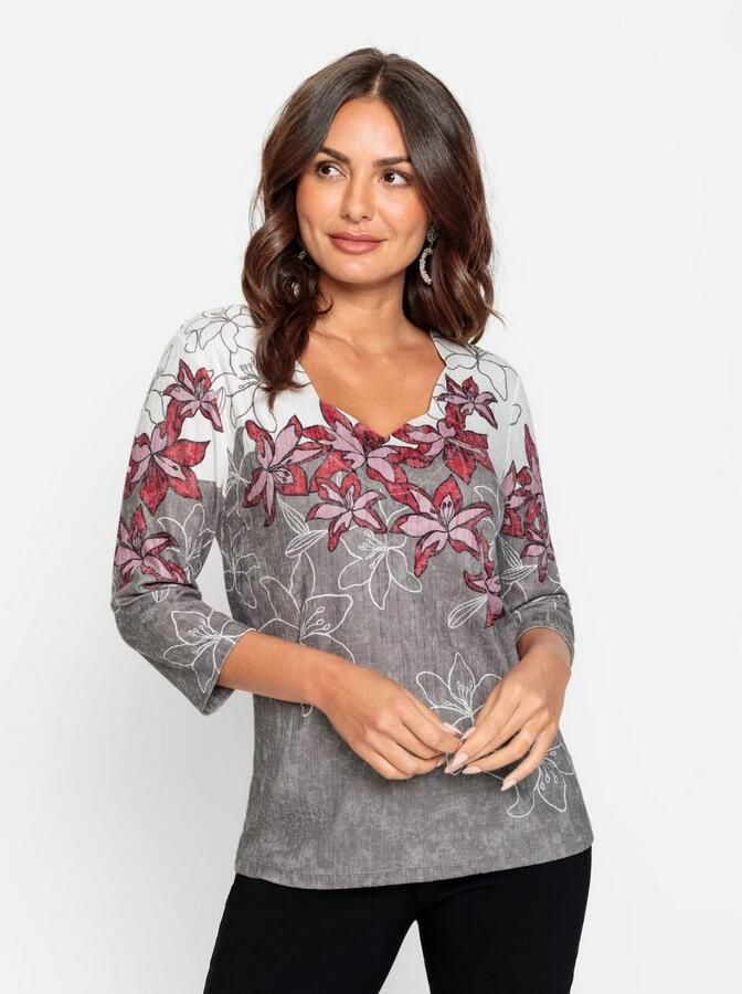 Lady Shirt met print Shirt (1-delig)