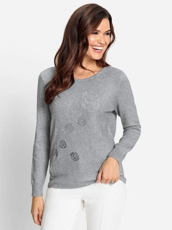 Lady Trui met ronde hals Trui