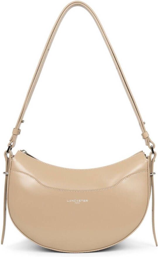 LANCASTER Schoudertas Half moon bag Suave Ace in glanzende look