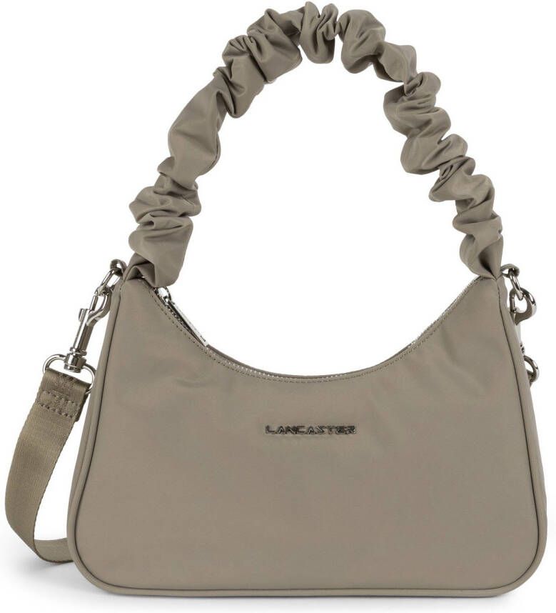 LANCASTER Schoudertas Tas in baguettemodel Chouchou met textielen schouderriemen
