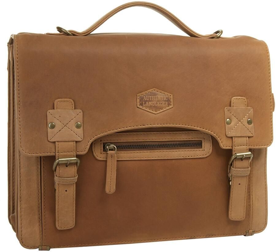 Landleder Aktetas echt leder - Foto 2