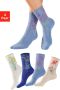 Lascana Basic sokken (set 4 paar) - Thumbnail 1
