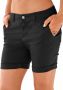 Lascana Bermuda om op te rollen van elastisch katoen korte broek shorts - Thumbnail 1