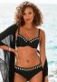 Lascana Beugelbikini met goudkleurige strepen - Thumbnail 1