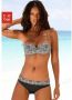 Lascana Beugelbikinitop in bandeaumodel Giselle met een moderne print - Thumbnail 2
