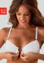 Lascana Bh met halterbandjes met voorklep en kant in een glanzend bronzen tint - Thumbnail 1