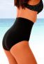 Lascana high waist corrigerend bikinibroekje zwart - Thumbnail 2