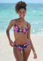 Lascana Bikinitop met beugels in blaadjes-design - Thumbnail 1