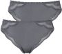 Lascana Brazilian slip met fijne kant (set 2 stuks) - Thumbnail 1