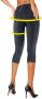 Lascana Caprilegging van licht glanzende kwaliteit loungewear - Thumbnail 1