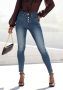 Lascana High-waist jeans met zichtbare knoopsluiting - Thumbnail 1