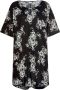 Lascana Lang shirt met subtiele bloemenprint blousejurk met wijde mouwen - Thumbnail 1