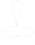 Lascana Lange ketting Lichaamsketting kettingriem bikini ketting halsketting halsdecoratie - Thumbnail 1