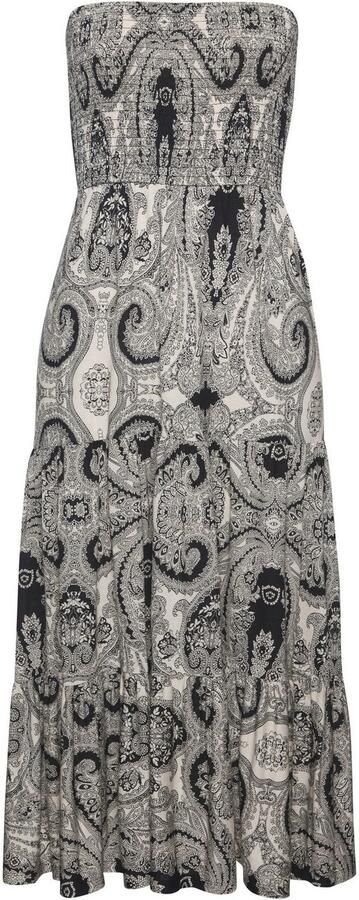 Lascana 2-in-1-jurk als rok of jurk te dragen zomerjurk met alloverprint maxirok - Foto 6