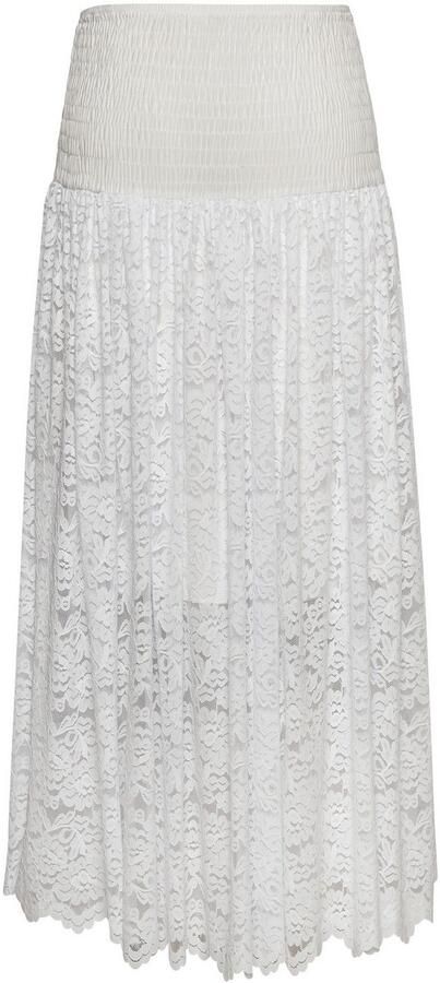 Lascana 2-in-1-jurk van gebloemd kant zomerjurk of maxirok elastisch - Foto 7