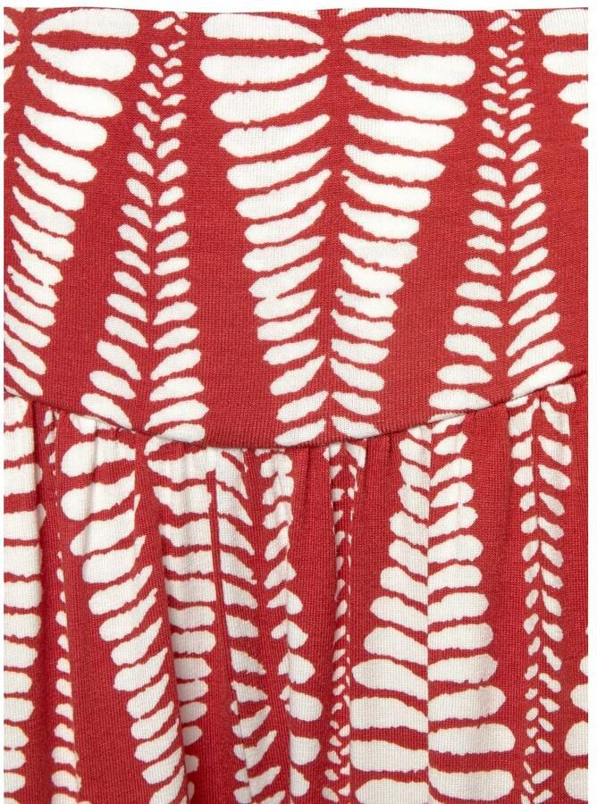 Lascana 7 8-broek met brede boord lichte zomerbroek met zakken strandbroek