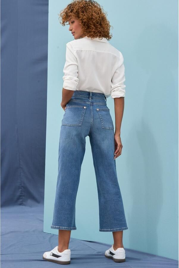 Lascana 7 8 jeans van katoen-denim straight-leg - Foto 4