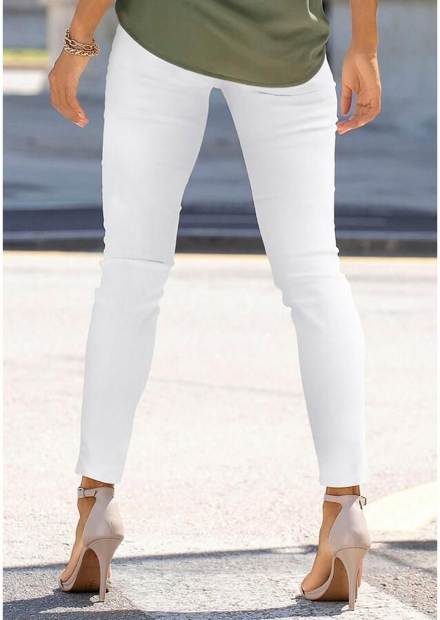 Lascana 7 8-jegging in skinny fit stretch denim basic