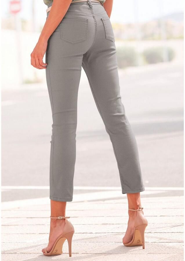 Lascana 7 8-jegging in skinny fit stretch denim basic