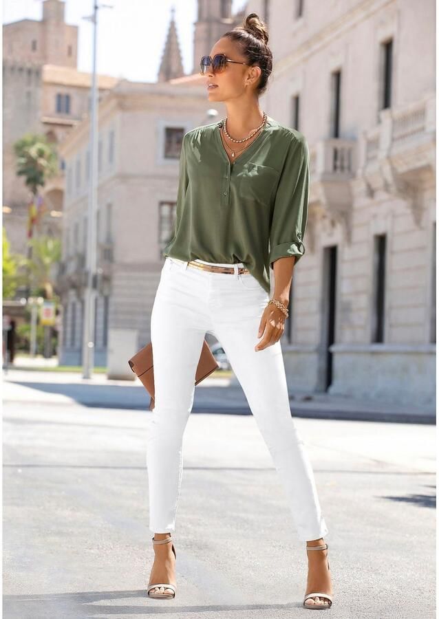 Lascana 7 8-jegging in skinny fit stretch denim basic - Foto 3