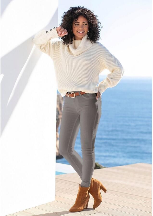 Lascana 7 8-jegging in skinny fit stretch denim basic - Foto 4